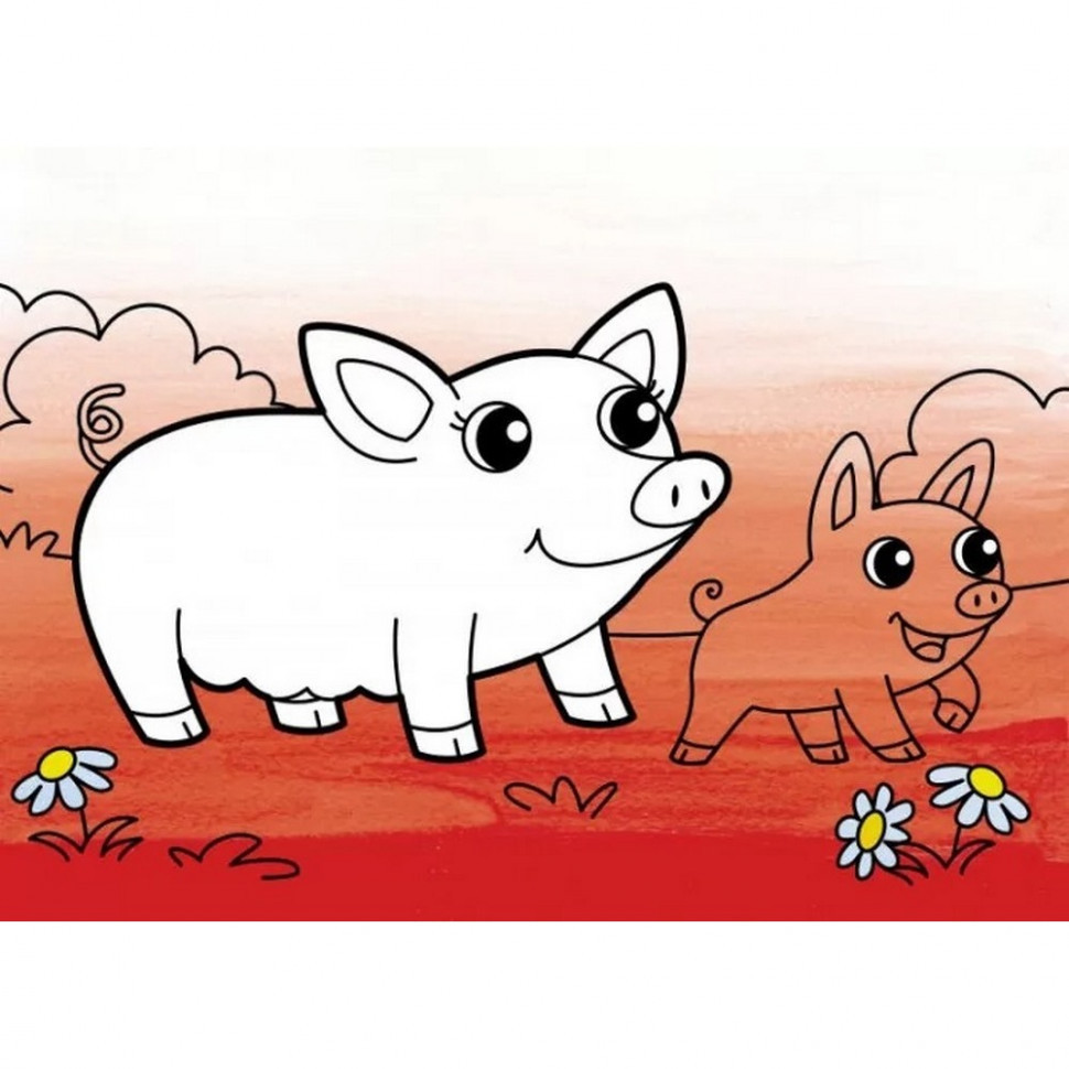 Дитяча книга "Розмальовка для самих маленьких: Кольори-друзі" АРТ 19202 укр Вінниця - фото 4