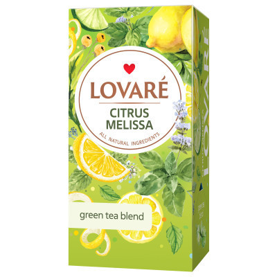 Чай Lovare "Citrus Melissa" 24х1.5 г (lv.76845) Винница - изображение 1