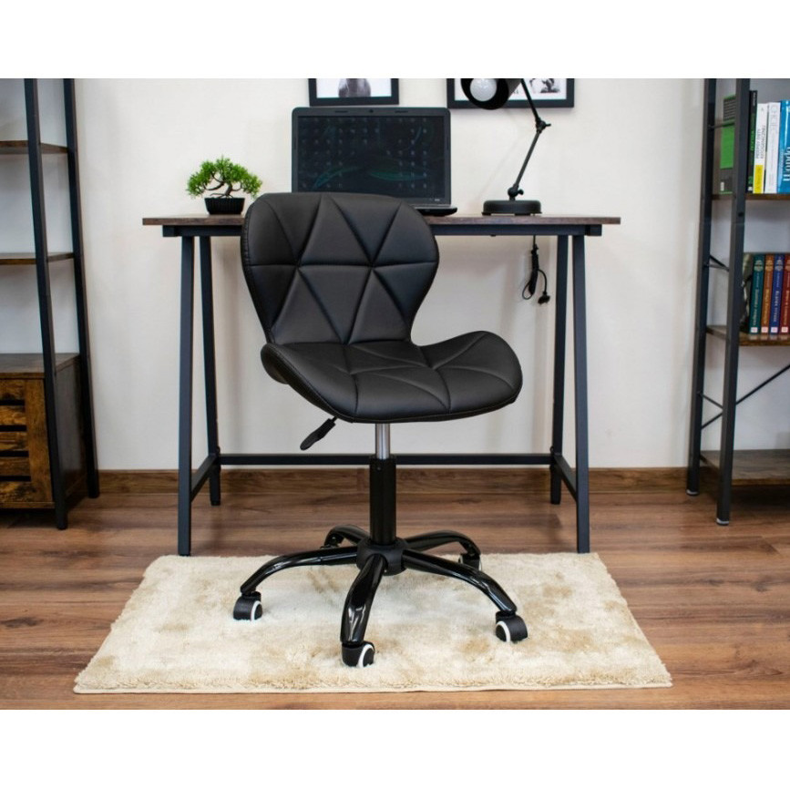 Кресло офисное компьютерное B-531 (черная основа) на колесиках рабочее для компьютера офиса дома Киев - изображение 7