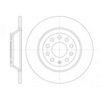 Тормозной диск REMSA 6969.00 Винница