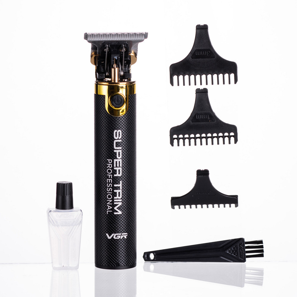 VGR Тример для стрижки волосся акумуляторний з насадками VGR V-082 Коломыя - изображение 10