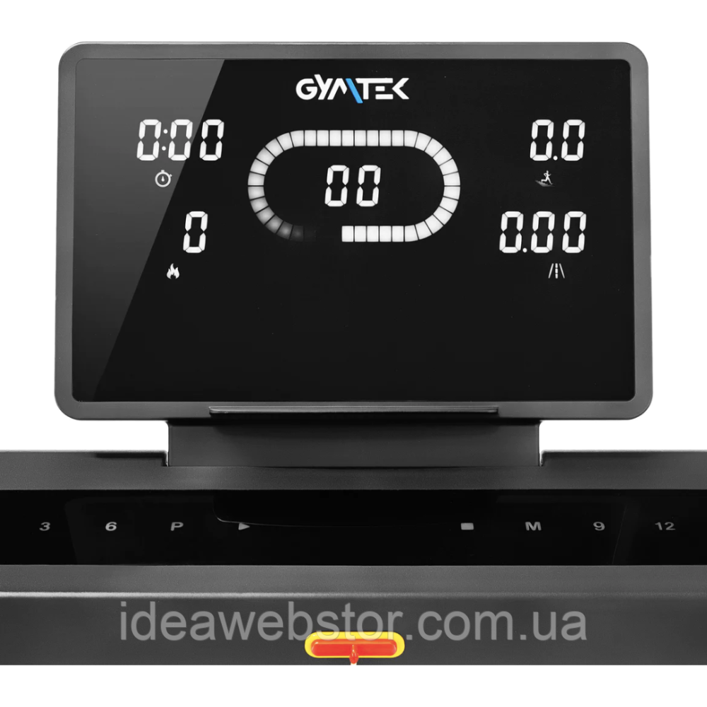 Беговая дорожка Gymtek XT570 электрическая складная для дома 2 л.с. до 16 км/ч нагрузка до 120 кг полотно 120х45 см 15 программ Киев - изображение 12