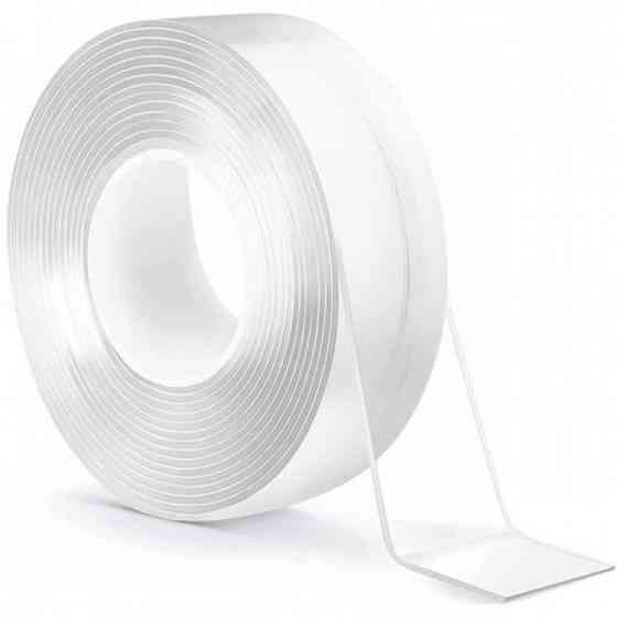 Водостойкая nano лента от грязи и плесени прозрачная для кухни и ванной комнаты 3000х50мм Винница