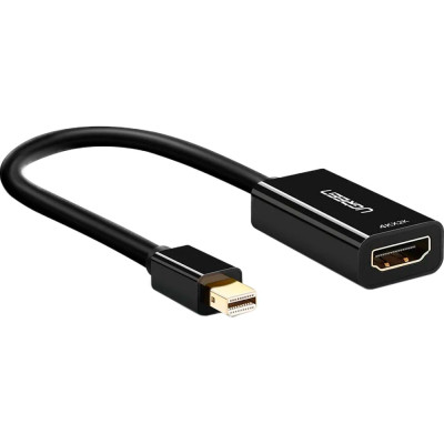 Переходник Mini DisplayPort M to HDMI F 4K 30Hz black Ugreen (40360) Винница - изображение 2