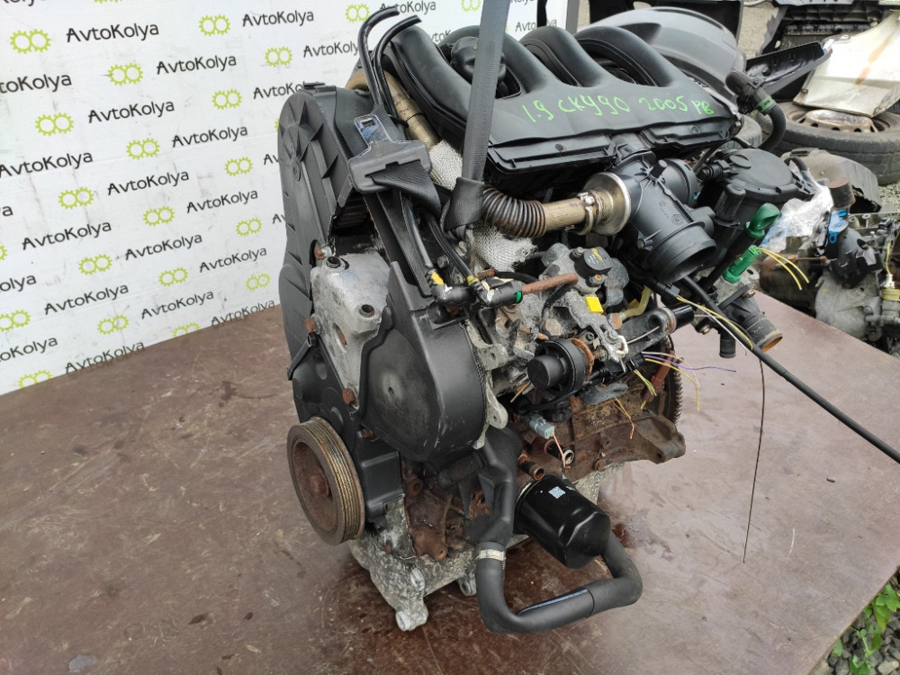 Двигун в зборі Peugeot Expert 1.9 d 2004-2006 Ковель - фото 5