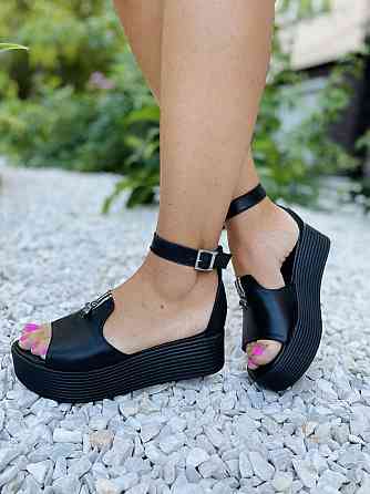 AVALON Босоніжки жіночі AVALON 707 чорні (літо, шкіра натуральна) (3787) Коломыя