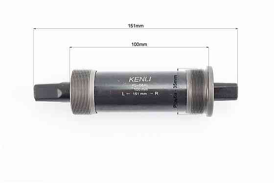 Картридж-каретка "квадрат" FAT BIKE 100х151мм, KL-08AL Київ