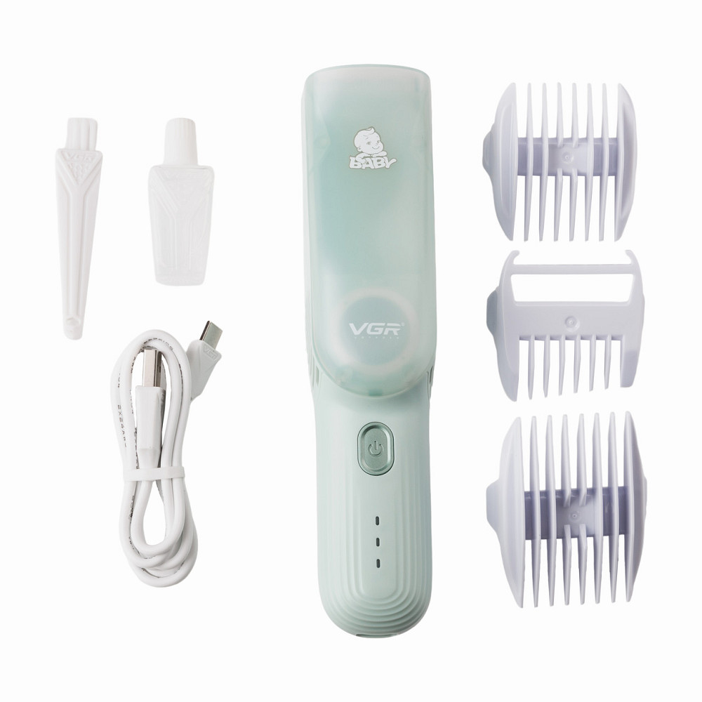 Дитяча машинка для стрижки з насадками акумуляторна безшумна VGR HP-V-155 Коломыя - изображение 7