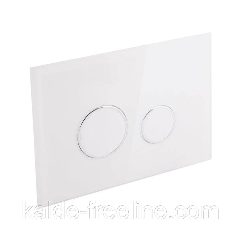 Набір інсталяція 4 в 1 Qtap Nest ST з круглою панеллю змиву QT0133M425V1164GW Харків - фото 5