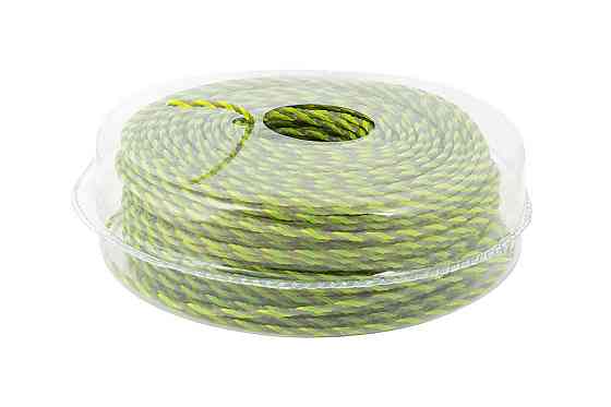 MASTERTOOL Жилка для тримера безшумна MASTERTOOL SPIRAL SQUARE 2.70 мм 107 м (блістер) двоколір Киев