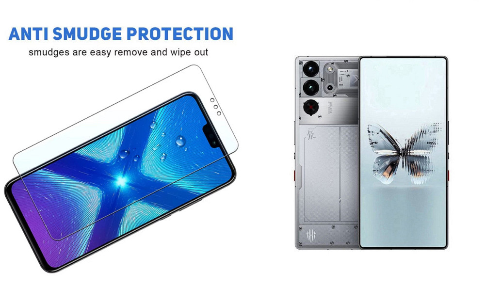 Захисне скло NeoGlass для ZTE REDMAGIC 10 Pro, 10 Pro+ – надпрозоре та стійке Київ - фото 3