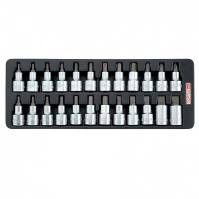 Набор бит Toptul впресованных в головку 1/2