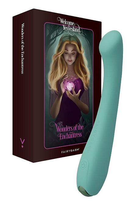 Вібратор для точки G FairyGasm MerryWand green Sex Aura Київ - фото 1