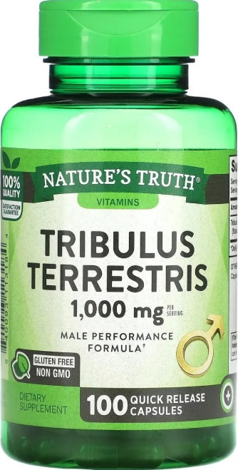 Трибулус террестрис Nature's Truth Tribulus Terrestris 1000 мг 100 капс Київ - фото 1