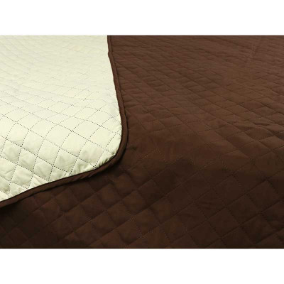 Покривало Руно Двостороннє Барселона шоколадно-молочне 150х212 см (360.52У_Барселона) Вінниця - фото 3