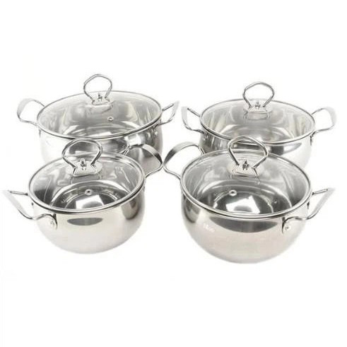 Набір каструль вищої якості, Набір практичних каструль якісних з кришками DS-77 Івано-Франківськ - фото 1