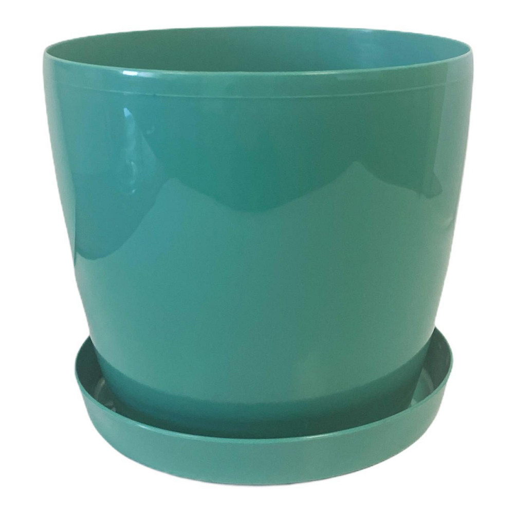 Горщик для квітів з підставкою "Магнолія" 155мм (кольори в асортименті) Харків - фото 5