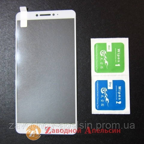 Защитное стекло Xiaomi Mi Max 2 Full Glass white Одесса - изображение 2