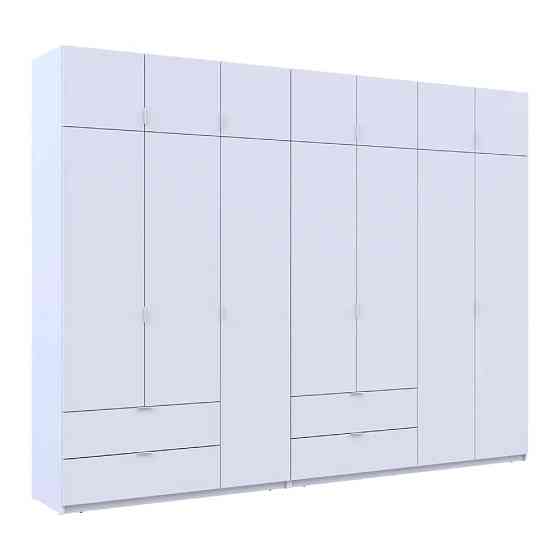 Шкаф для одежды Doros Лукас Белый 3+4 ДСП 315х50х240 DRS-011689 (42005134) Львов