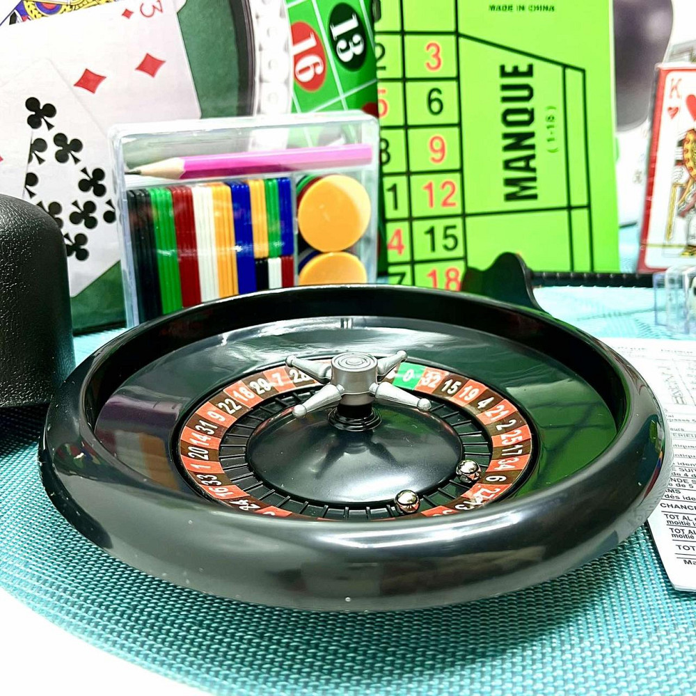 Настільна гра Казино покер рулетка фішки полотно (88130F) Чернігів - фото 6