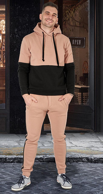 Двухцветный тёплый костюм на флисе (48) Киев - изображение 5