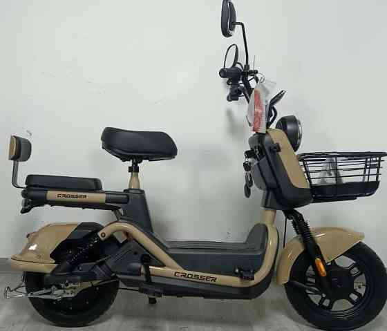 Электрический велосипед Crosser CR2 (800W 24Ah 60V) - Бежевый. Харьков