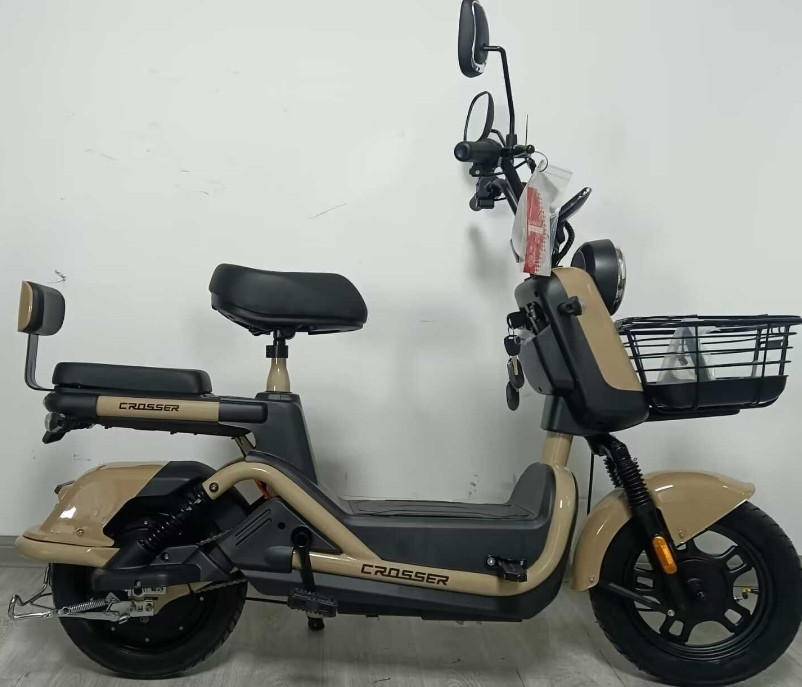 Электрический велосипед Crosser CR2 (800W 24Ah 60V) - Бежевый. Харьков - изображение 1
