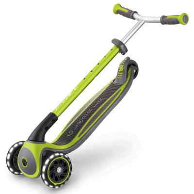Самокат Globber MASTER LIGHTS Зелений Колеса з підсвіткою (662-116-2) Вінниця