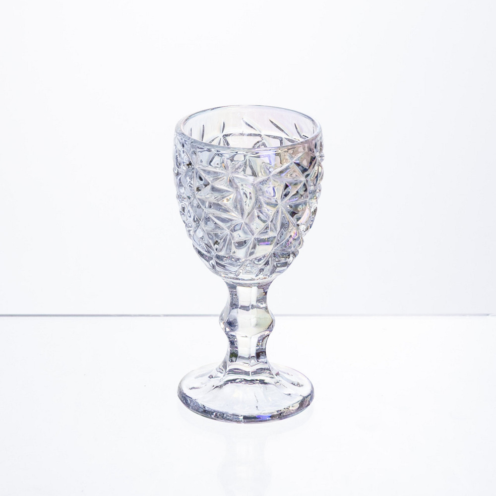 Набір чарок на ніжці 6 штук 50 мл для горілки наливки подарункові чарки скляні HP-19-178 Коломия - фото 2