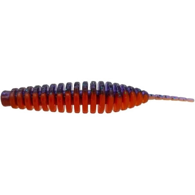 Силікон рибальський FishUP Tanta 2.5" 207 - Dark Violet/Orange (8шт/уп) (1864.14.54) Вінниця - фото 1