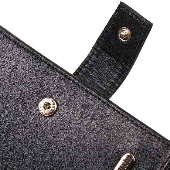 Классическое вертикальное мужское портмоне среднего размера из натуральной гладкой кожи CANPELLINI 21857 Киев