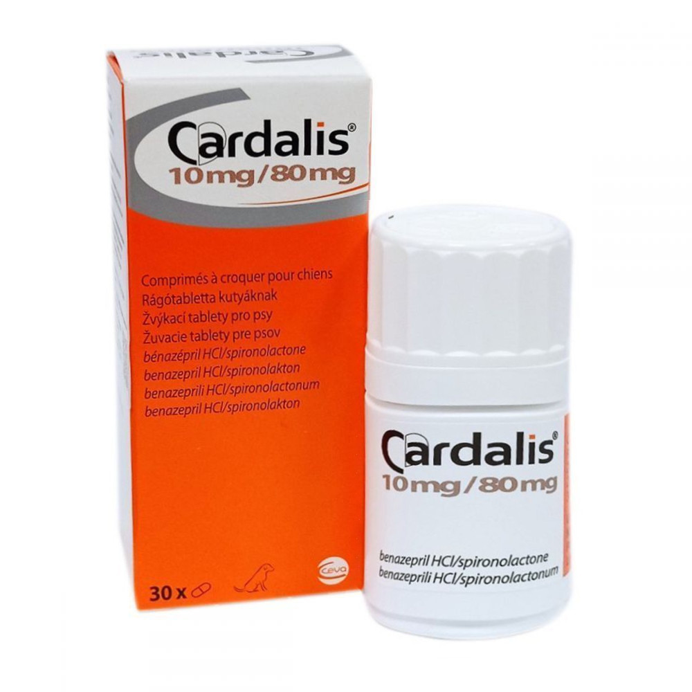 Кардаліс 10 мг/80 мг жувальні таблетки для собак 30 табл. Сева (Франція) Вінниця - фото 1