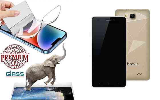 Полиуретановая пленка Bravis A503 Joy Dual Sim, Premium, толщина 0,2 мм Киев