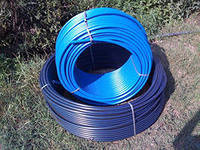 Труба з поліетилену ПЕТ Ворсклапласт (вторинна) д. 25 синя (200) Харків - фото 2