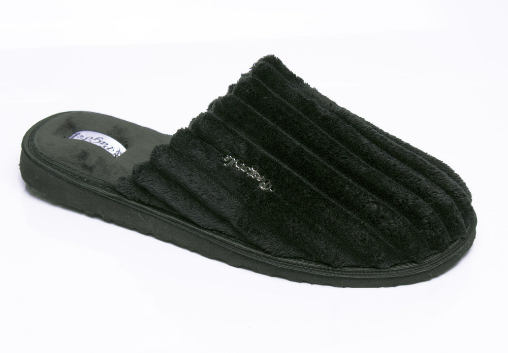 Тапочки мужские черные закрытые тм 