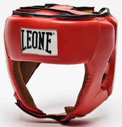 Боксерський шолом для змагань Leone Contest Red L Кам'янське