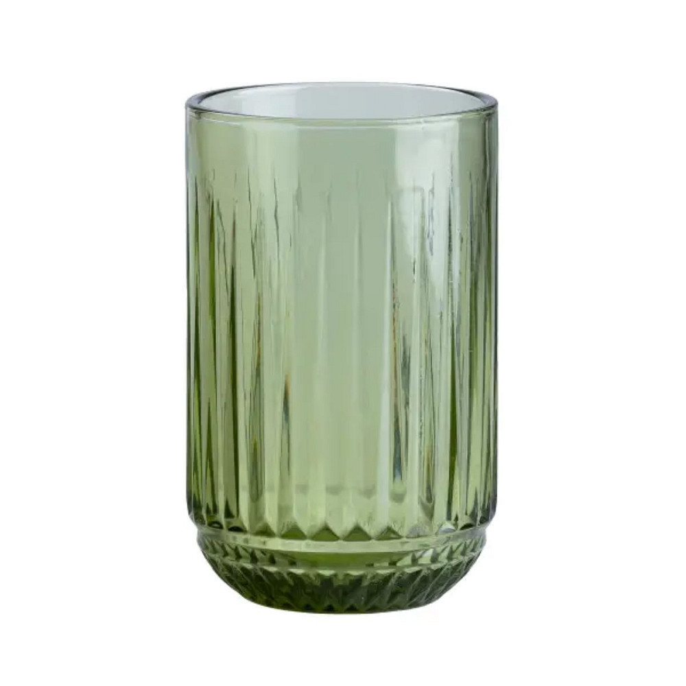 Набір склянок 6 штук 450 мл скляні зелений HP4146 Коломия - фото 2