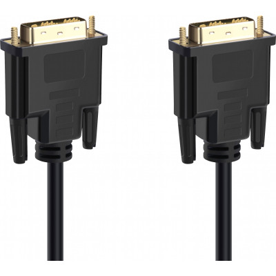 Кабель мультимедийный DVI to DVI 3.0m Single link 18+1 Prologix (PR-DVI-DVI-P-05-28-3m) Винница - изображение 3