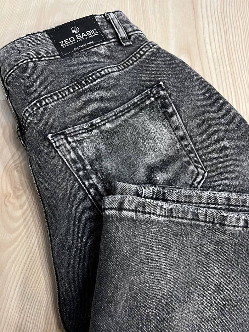 Шорты женские джинсовые Zeo Basic 4868 бермуды большие размеры серые, серый, 44, 44, 86 см, 115 см Киев - изображение 8