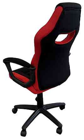 Офисное кресло руководителя Tehforward Pilot Tilt Черно-красный Киев
