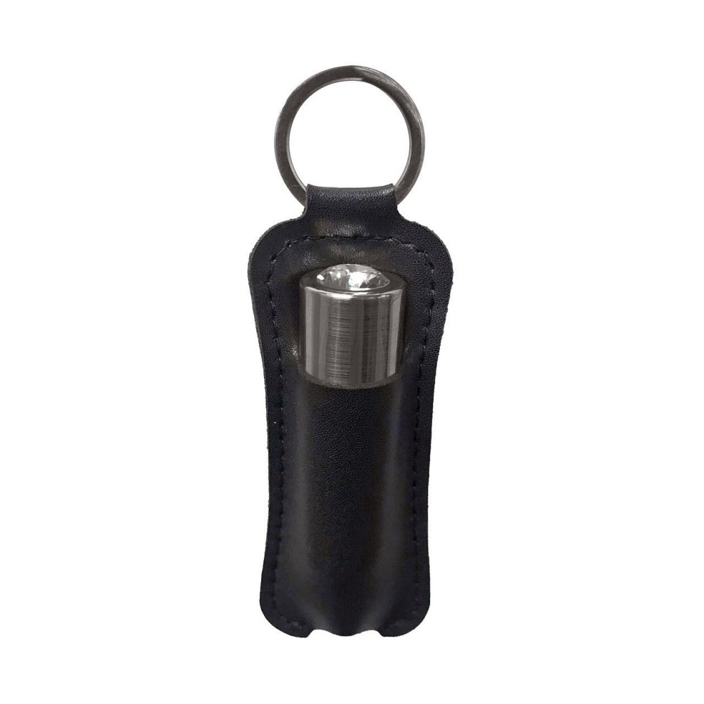 Вибропуля PowerBullet First-Class Bullet 2.5″ with Key Chain Pouch, Gun Metal, 9 режимов вибрации Sex Aura Киев - изображение 5
