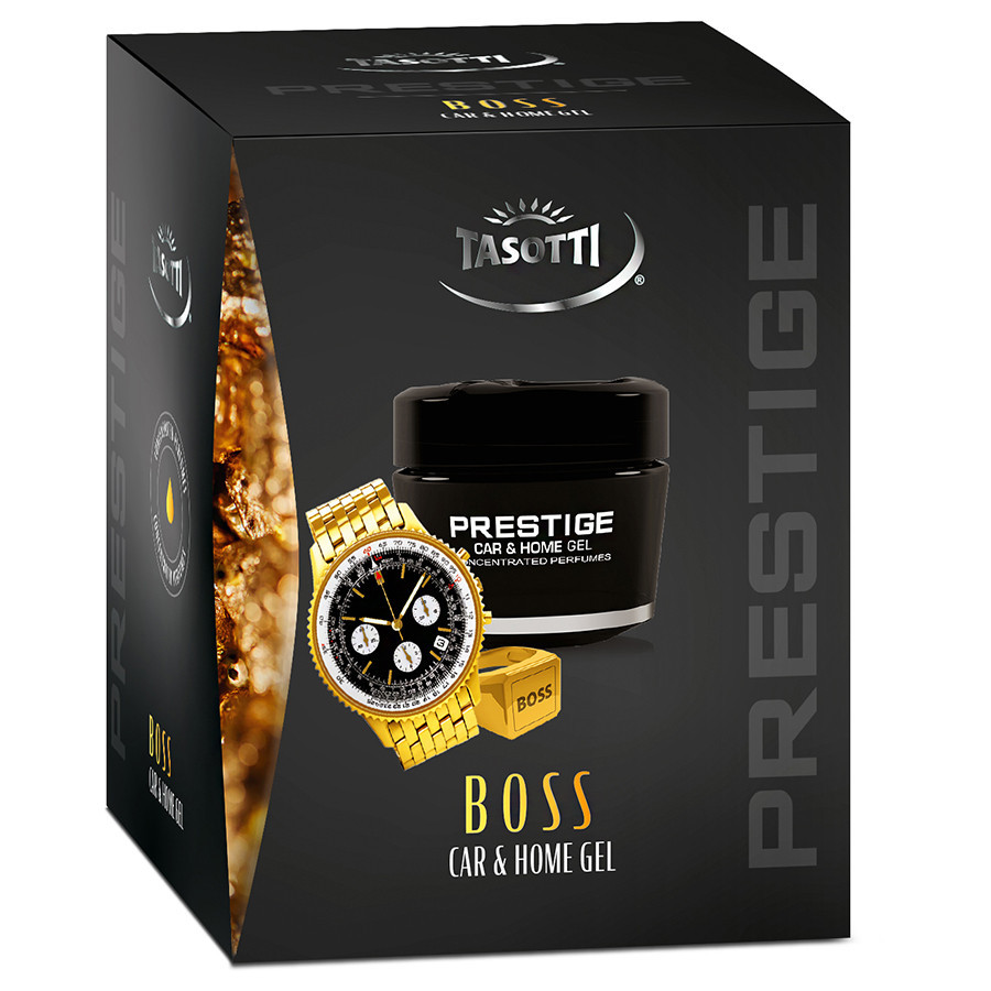 Ароматизатор для авто гелевий "Gel Prestige" Boss (Босс) 50мл Tasotti Київ - фото 1