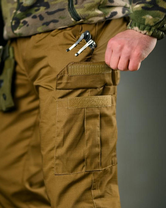 Тактические штаны  pyramid кайот  рипстоп  ВТ7484 Одесса - изображение 13