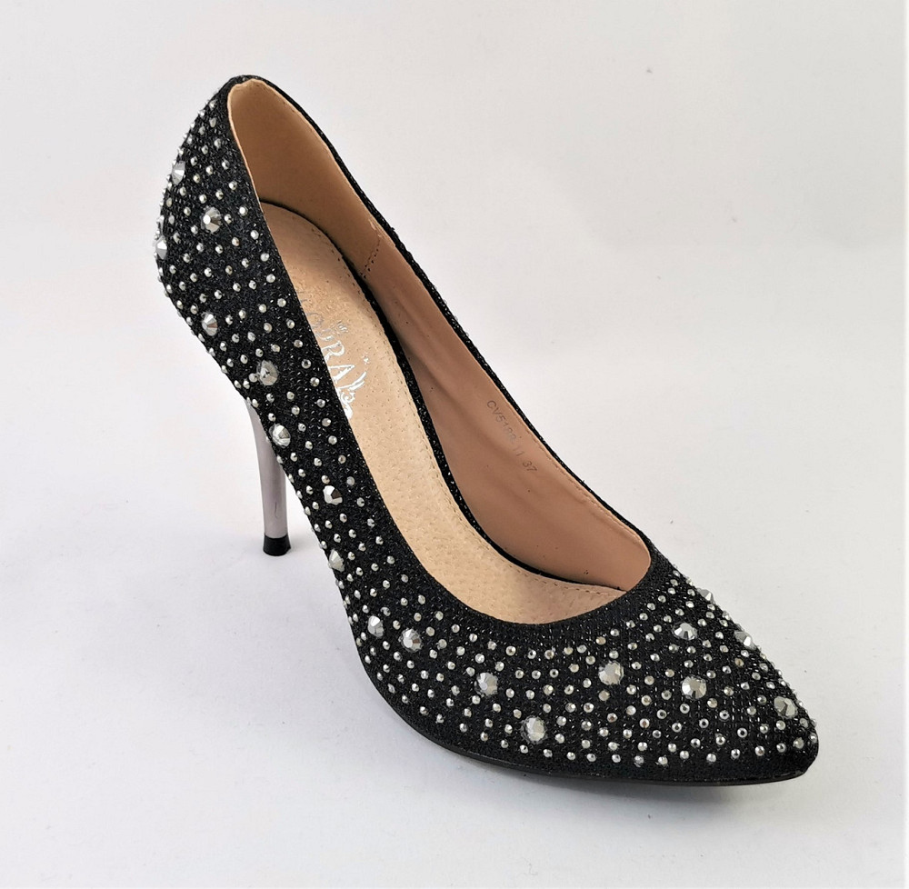 Жіночі Чорні Туфлі на Каблуку Модельні Шпилька (розміри: 36,37,39) — 11 Дніпро - фото 5