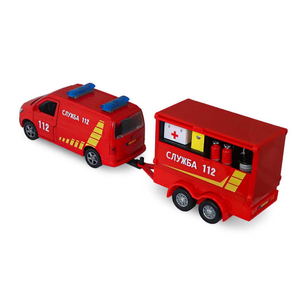 Ігровий набір - Volkswagen Служба 112 (з причіпом) Днепр - изображение 8