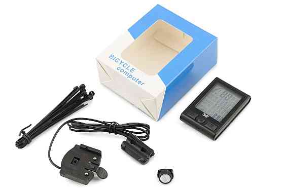 Велокомп'ютер з підсвічуванням (mod:-858A) (чорний) Мукачево