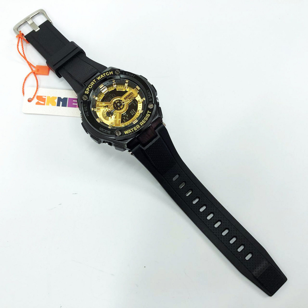 Тактичний військовий годинник для ЗСУ SKMEI 2101BKGD, Чоловічий KB-336 тактичний годинник Київ - фото 8