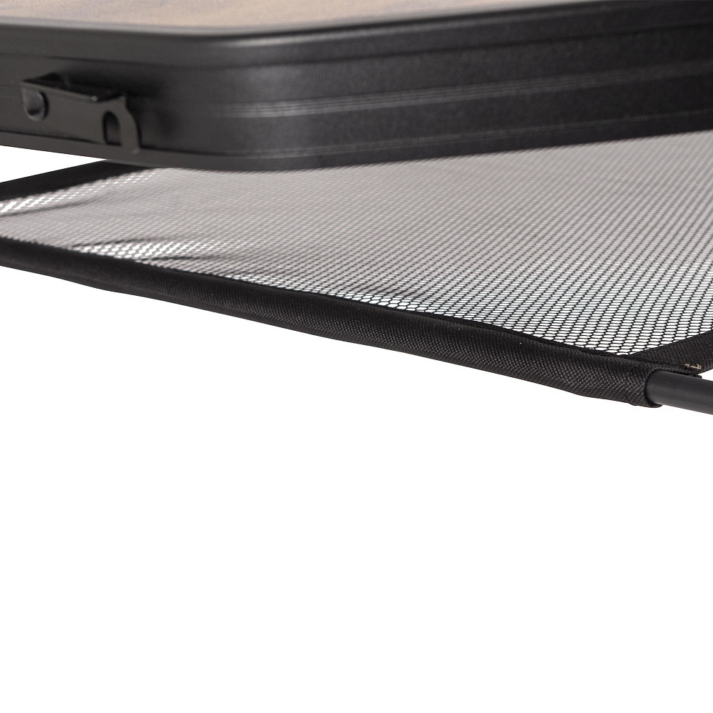 Стол Bo-Camp Melrose Oval 120x80 cm Black/Wood look (1404220) Вінниця - фото 5