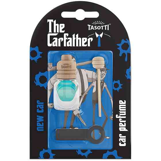Ароматизатор для авто на обдув "Carfather Wood" New Car (Нова машина) 7мл Tasotti Київ