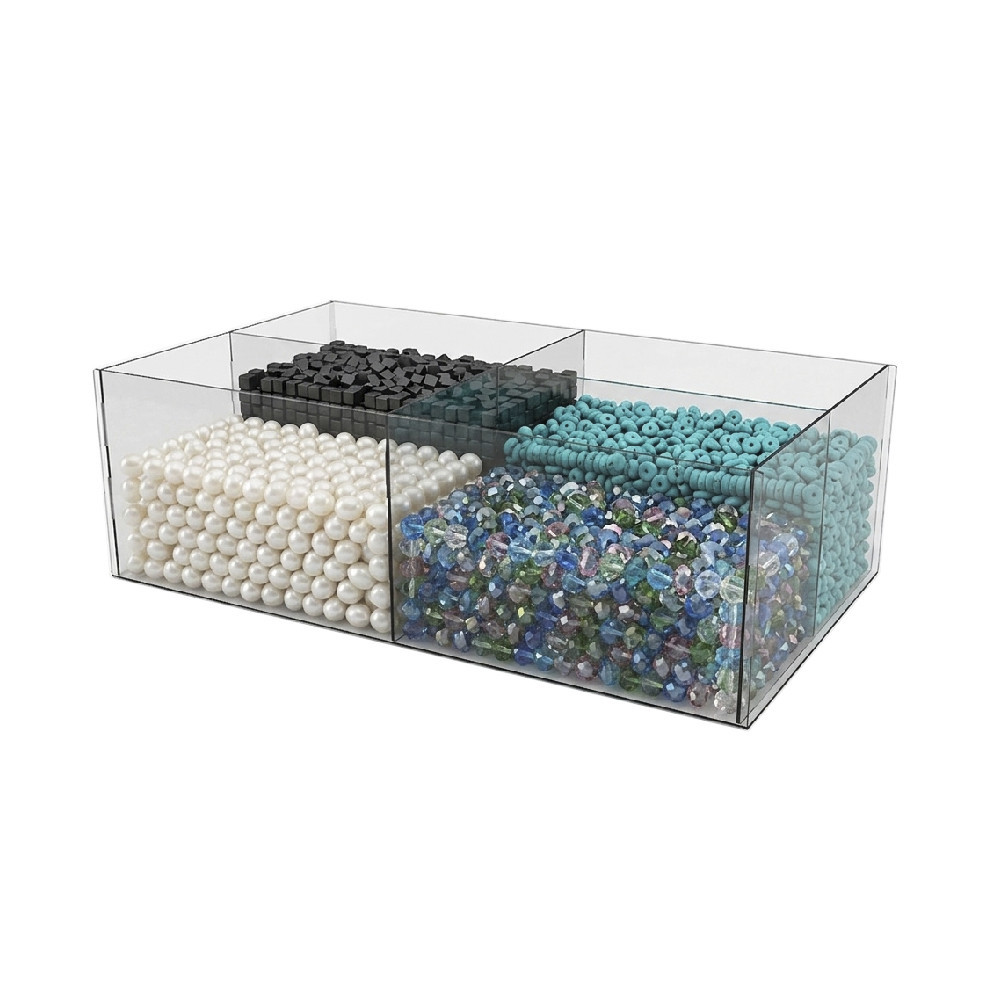 Коробка акриловая EKOSTAR 4 ячейки 310х180х100 Киев - изображение 4